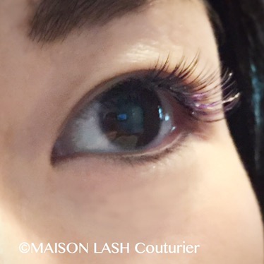 ルミエールラッシュピンクパープルマーブル Maison Lash Couturier